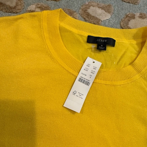 J. Crew Sunlit Yellow Knit Top - Picture 4 of 6